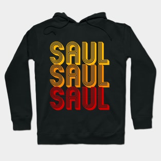 Saul - Retro Minimal Line Pattern Hoodie